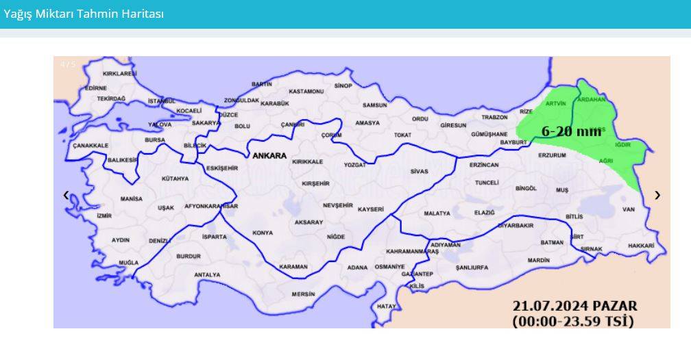 Samsun ve Ordu için uyarı! Aman bu saatlere dikkat 23